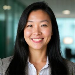 Portrait of Sarah Chen, Head of Operations at Marrowbold Innovations.