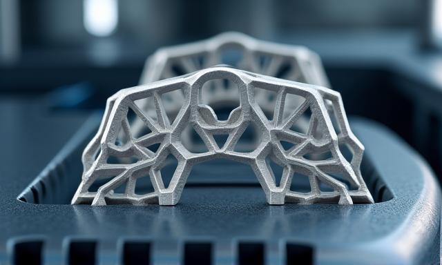 Lightweight aerospace bracket 3D printed